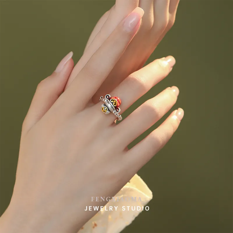 AGOVSKI Sterling Silver Rings Women's-6