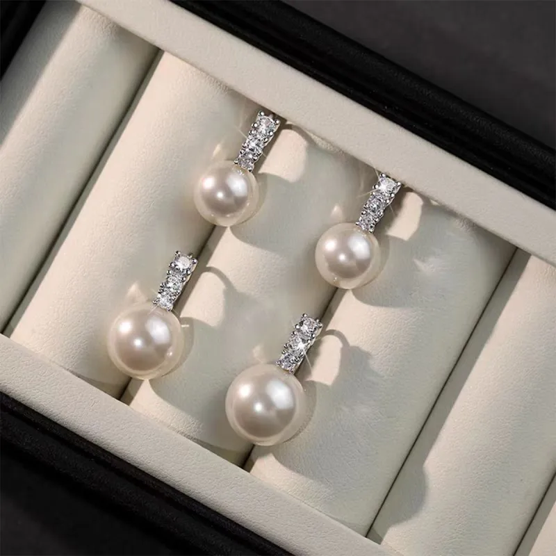 AGOVSKI S925 Silver Earrings Women's-1