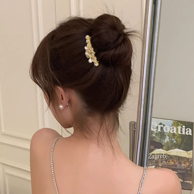 AGOVSKI Alloy Hair Clips Women's-6