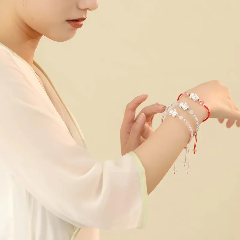 AGOVSKI S999 Fine Silver Bracelets Unisex-5