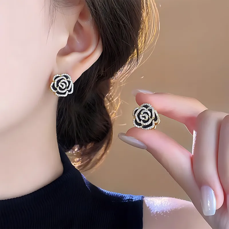 AGOVSKI Alloy Clip On Earrings Women's-1