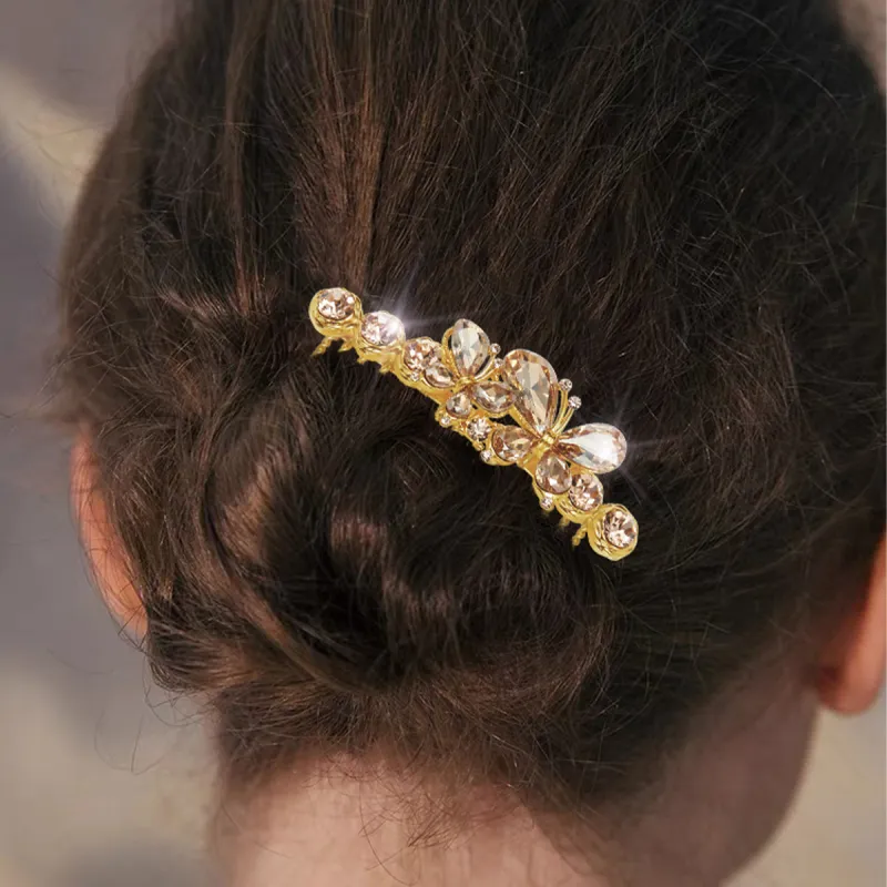 AGOVSKI Alloy Hair Clips Women's-8