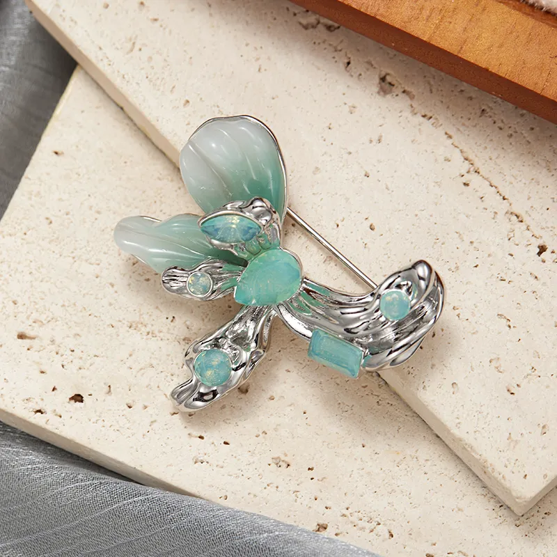 AGOVSKI Eco Friendly Copper Alloy Brooches Women's-4