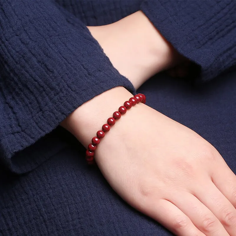 AGOVSKI Reconstructed Cinnabar Bracelets Women's-3