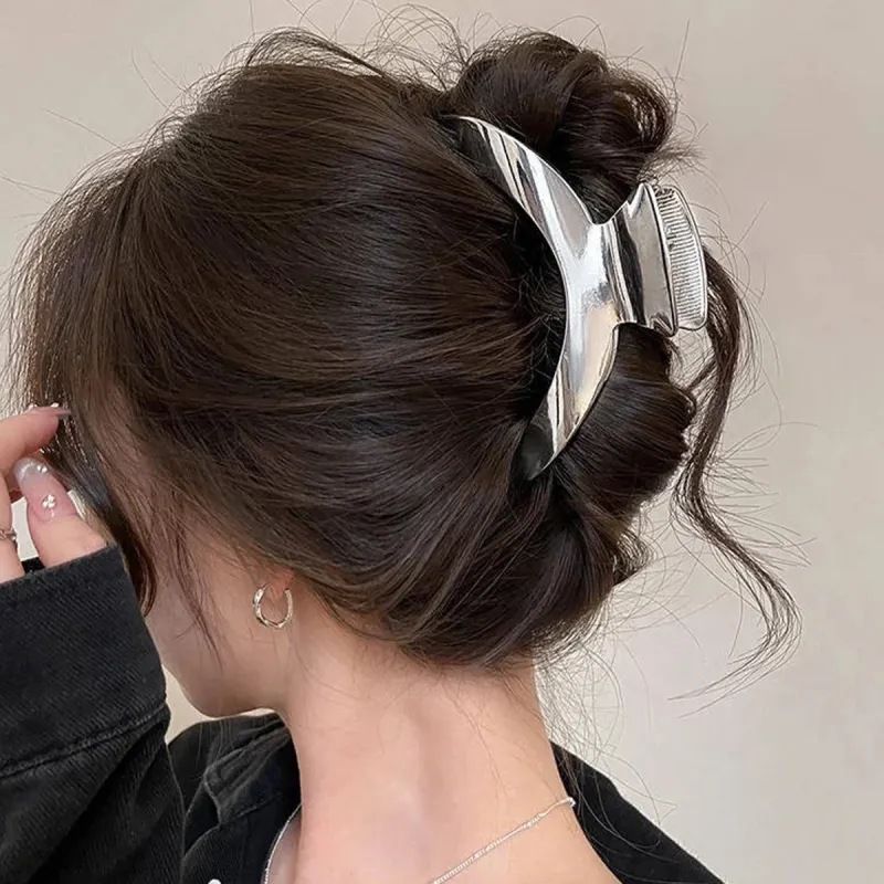 AGOVSKI Alloy Hair Clips Women's-4