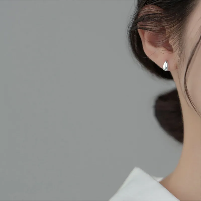 AGOVSKI S925 Silver Earrings Women's-12
