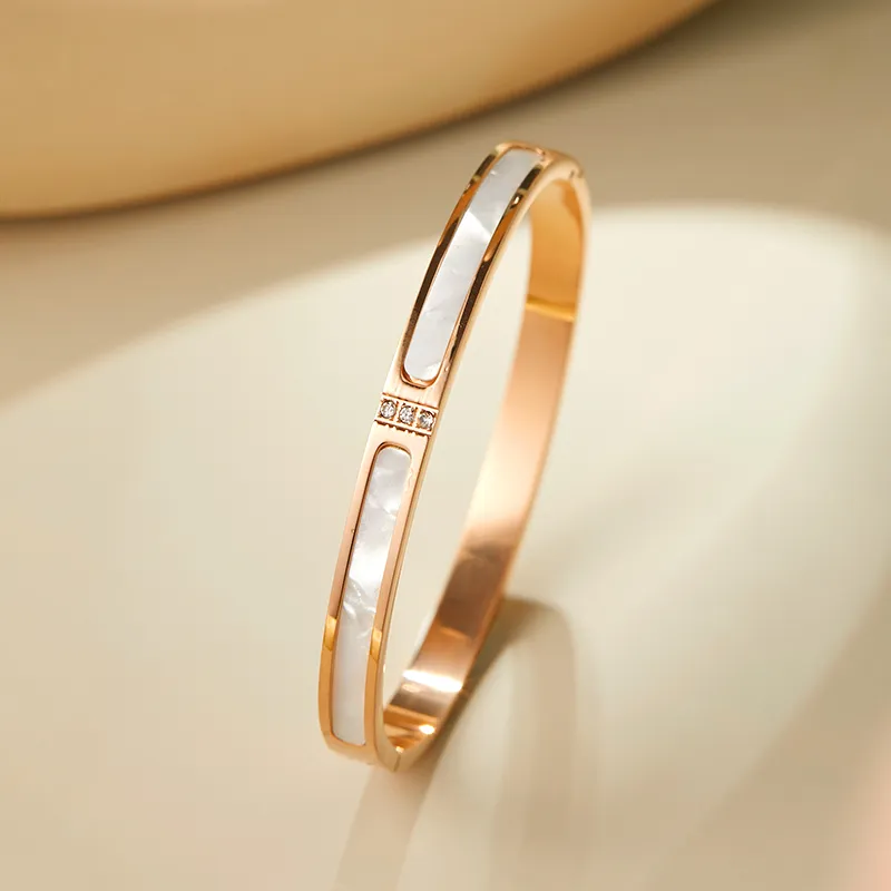 AGOVSKI Titanium Steel Bangles Women's-5