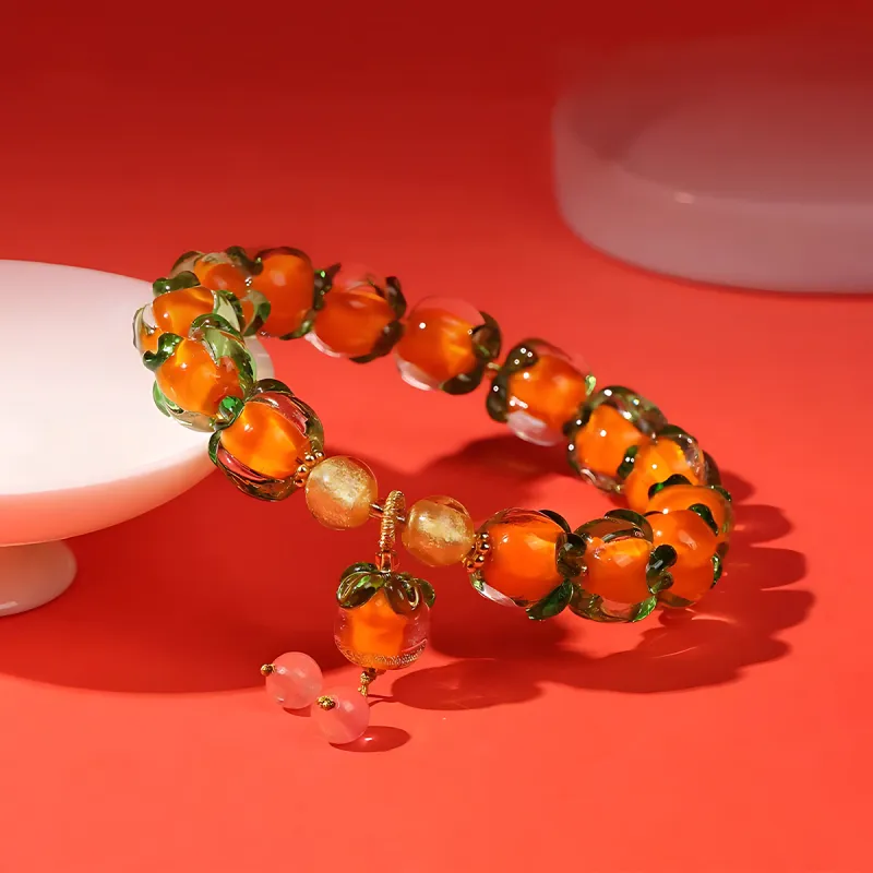 AGOVSKI Colored Glaze Bracelets Women's-4