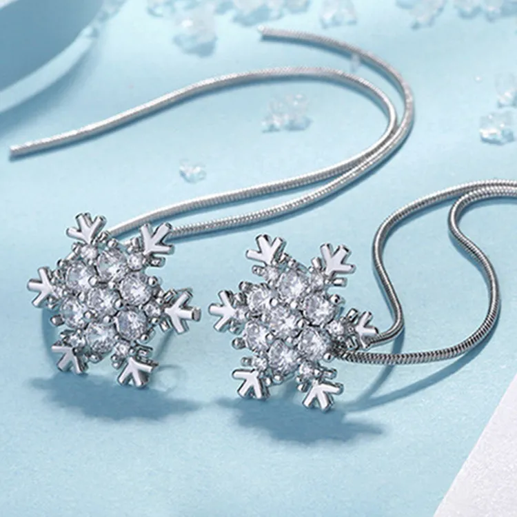 AGOVSKI S925 Silver Stud Earrings Women's-2