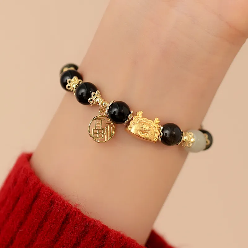AGOVSKI Agate Jade Bracelets Unisex-2
