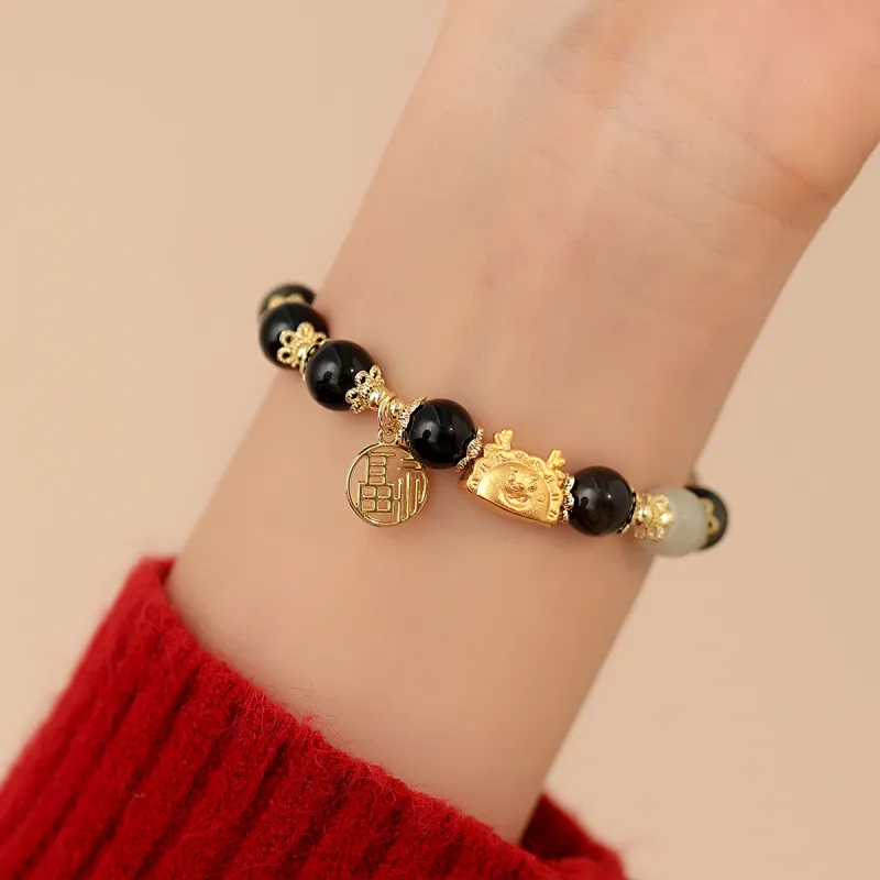 AGOVSKI Agate Jade Bracelets Unisex-3