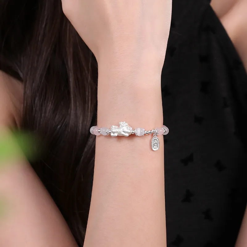 AGOVSKI Jade Bracelets Unisex-16