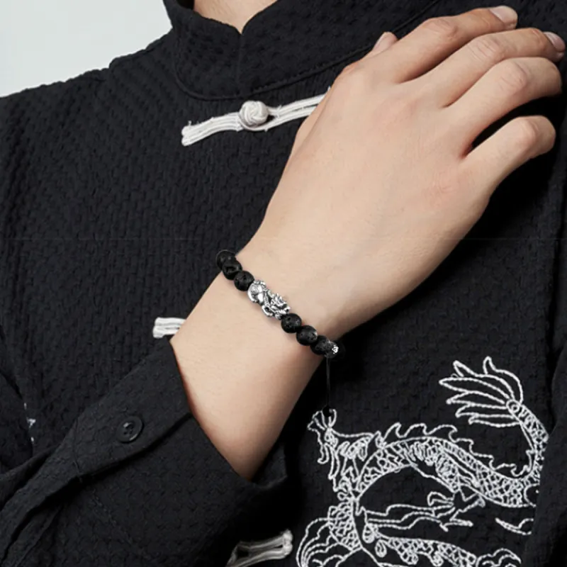 AGOVSKI Map Stone Jade Bracelets Unisex-28