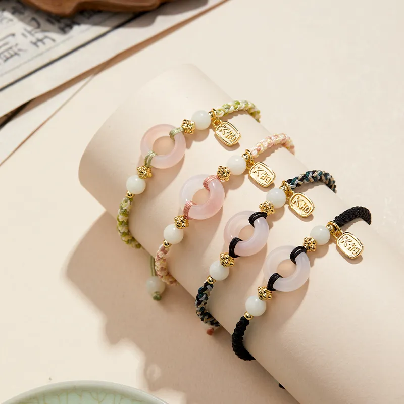 AGOVSKI Jade Bracelets Unisex-17