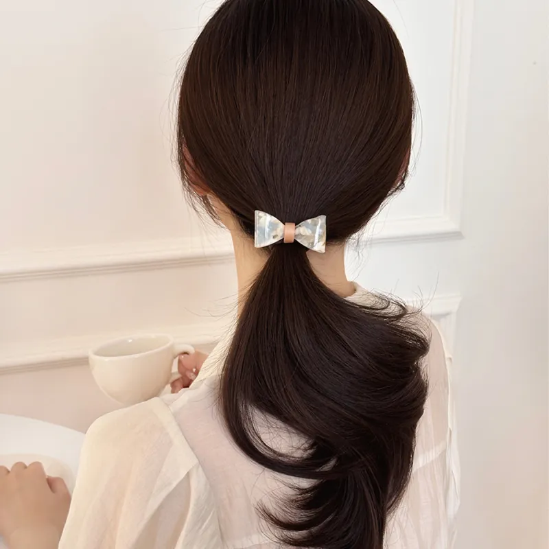 AGOVSKI Plastic Hair Tie Women's-5