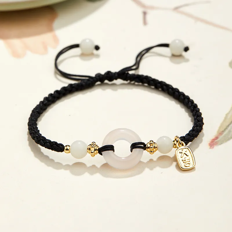 AGOVSKI Jade Bracelets Unisex-1