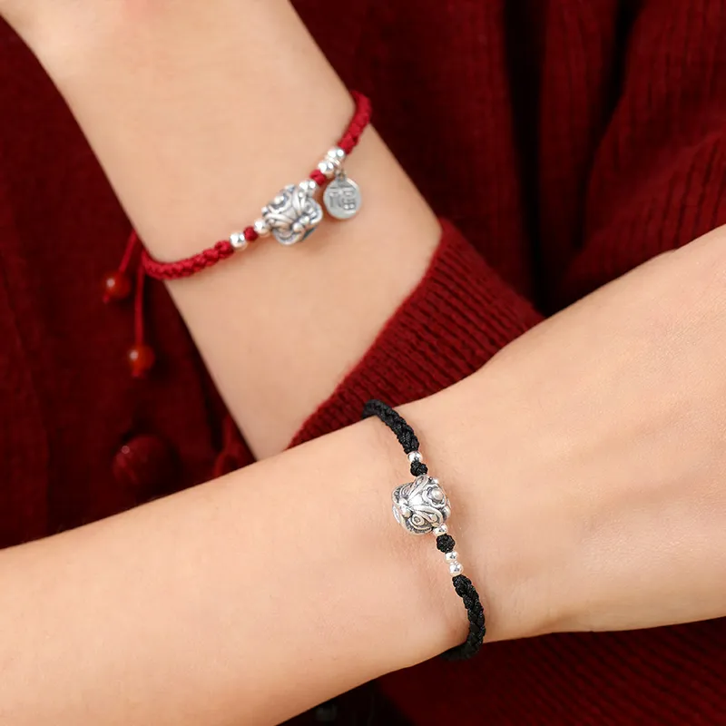 AGOVSKI S999 Fine Silver Bracelets Unisex-9