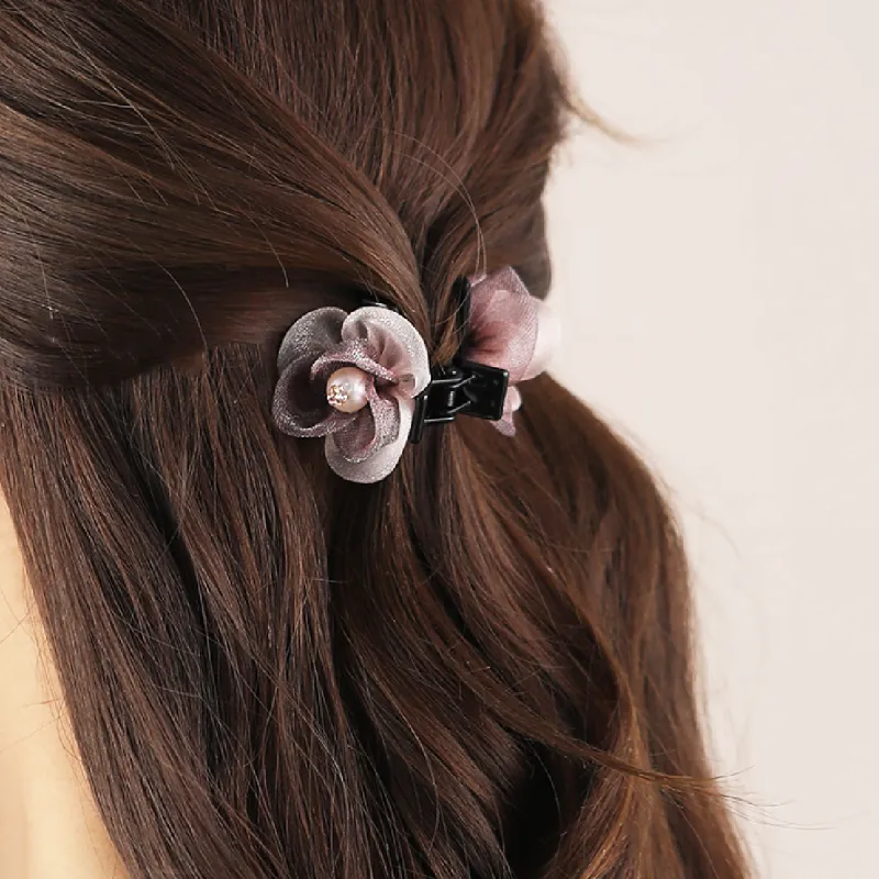 AGOVSKI Resin Hair Clips Women's-3