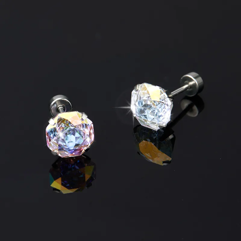 AGOVSKI Eco Friendly Alloy Stud Earrings Unisex-8