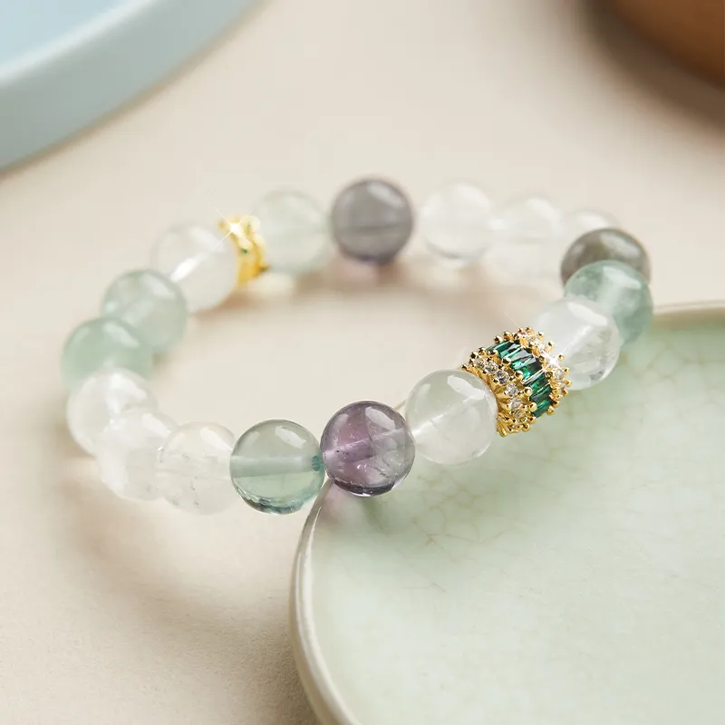 AGOVSKI Fluorite Bracelets Women's-3