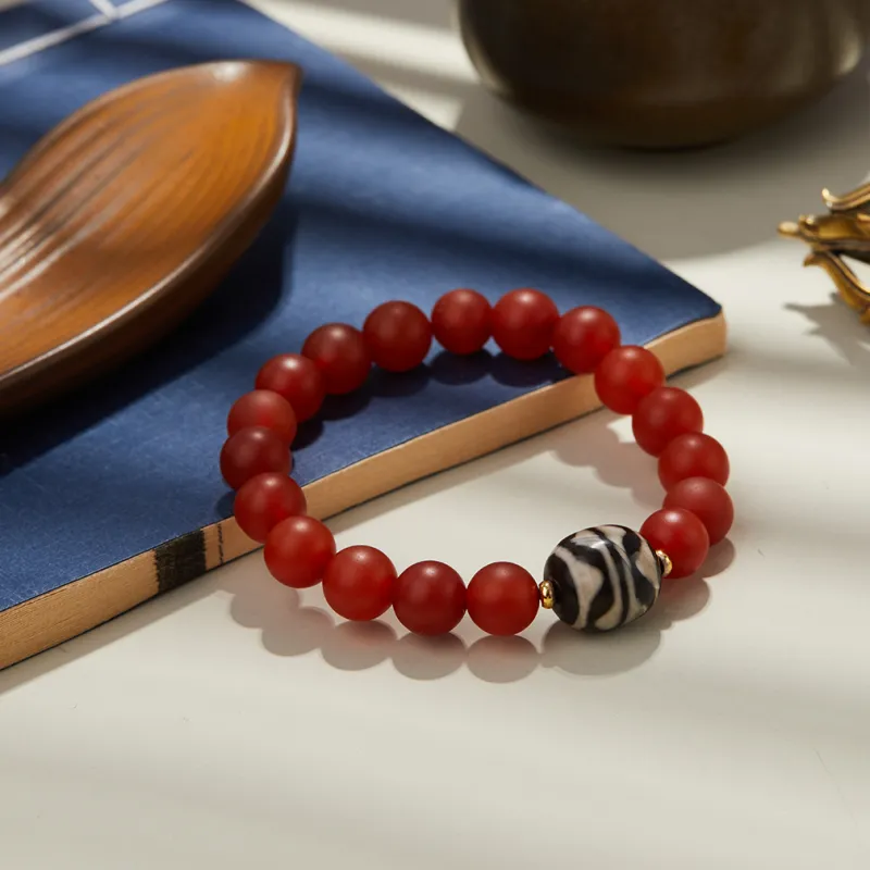 AGOVSKI Jade Bracelets Unisex-2