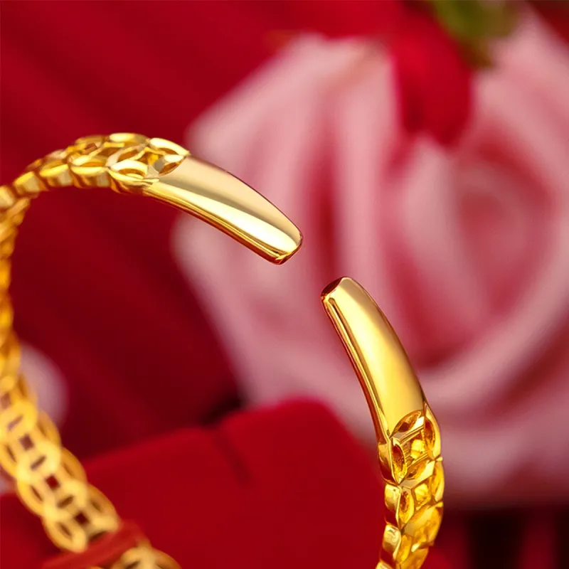 AGOVSKI Eco Friendly Copper Alloy Bangles Women's-4