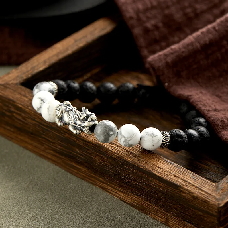 AGOVSKI Map Stone Jade Bracelets Unisex-22