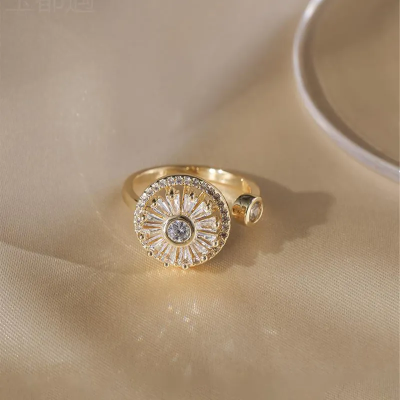 AGOVSKI Eco Friendly Alloy Rings Women's-2