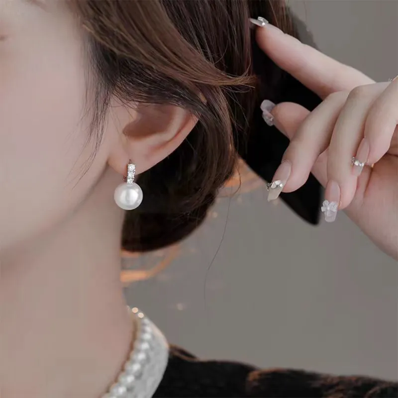 AGOVSKI S925 Silver Earrings Women's-6