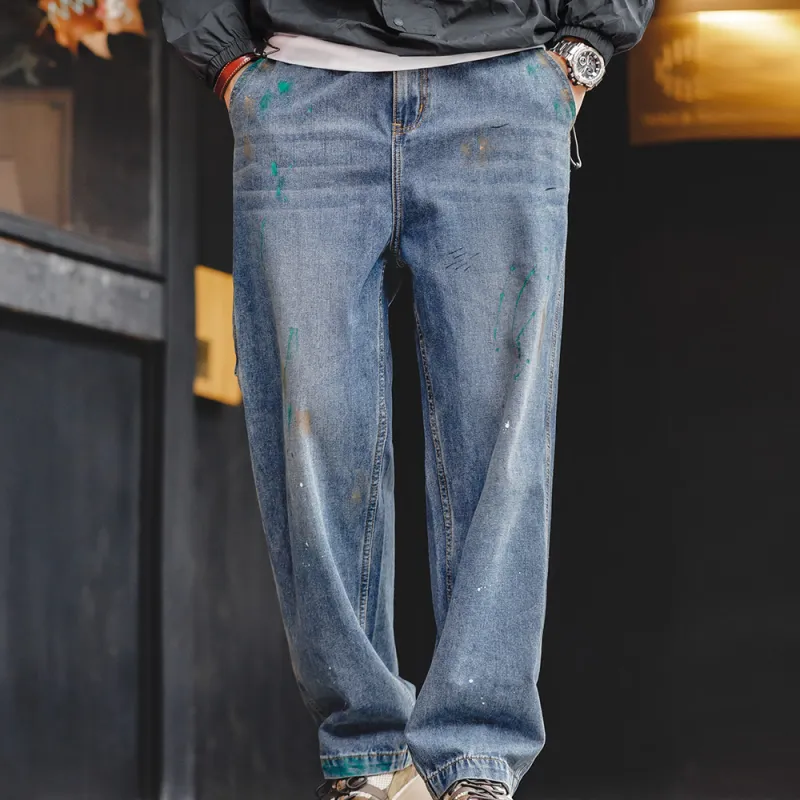 MADEN Jeans Men Light Blue-2