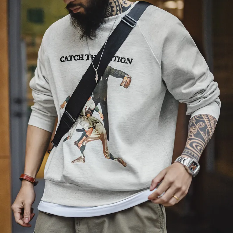 MADEN Sweatshirt Men's Heather Gray-3