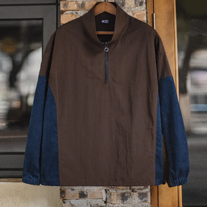 MADEN Jackets Coats Men's Dark Coffee-3