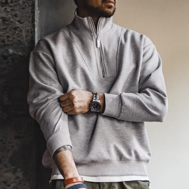 MADEN Sweatshirt Men's Heather Gray-5