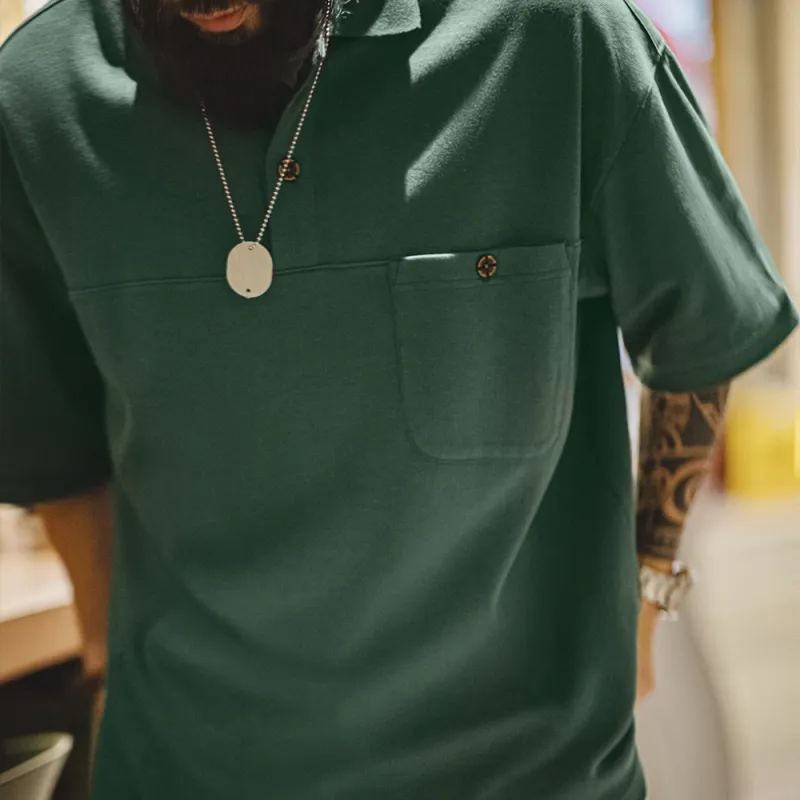 MADEN T Shirt Men's Wilderness Green-3