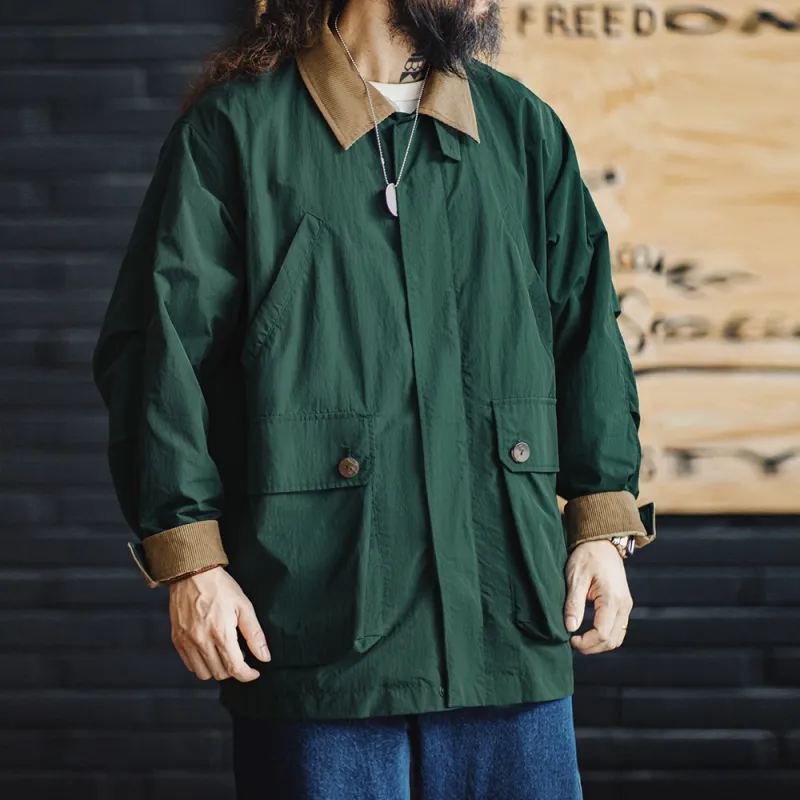 MADEN Jackets & Coats Men's Dark Green-3