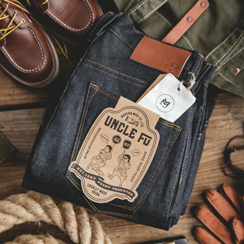 MADEN Jeans Men's Denim Original-3