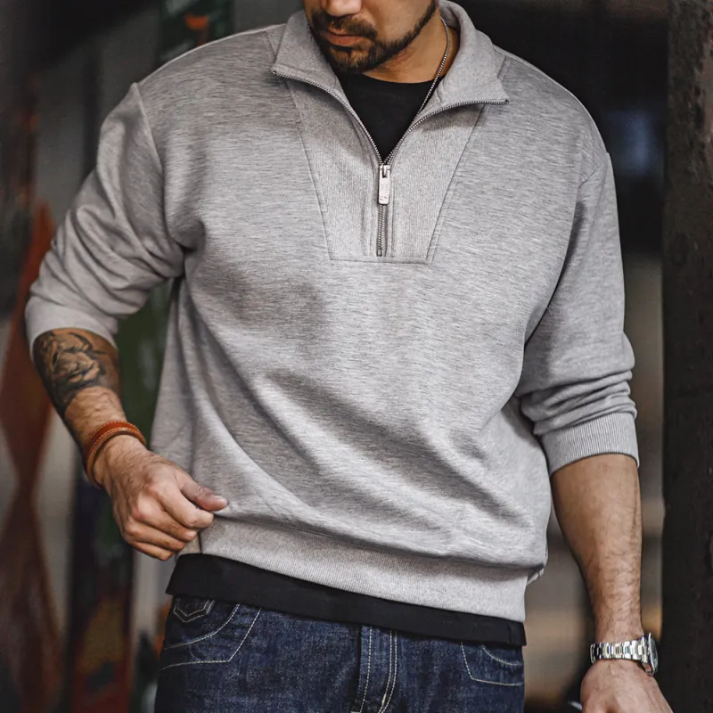 MADEN Sweatshirt Men's Heather Gray-6