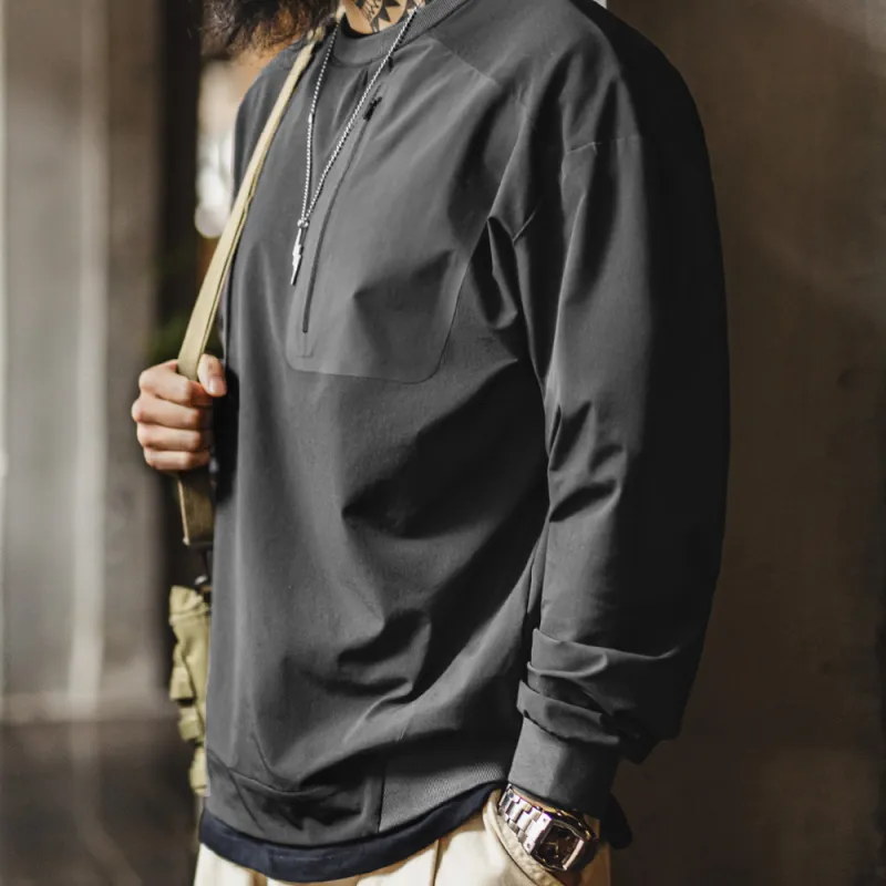 MADEN Sweatshirt Men's Dark Gray-5