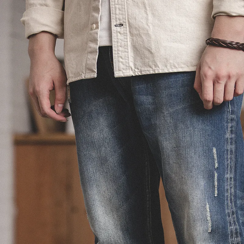 MADEN Jeans Men Blue-3