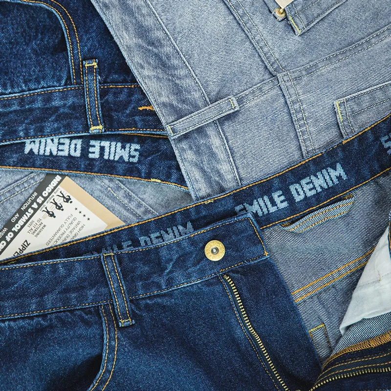 MADEN Jeans Spring Summer Men's-4