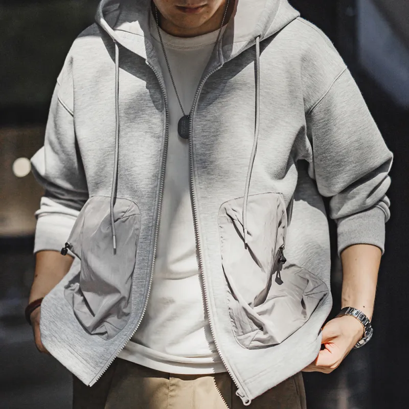 MADEN Sweatshirt Men's Meteorite Gray-6