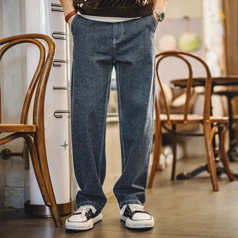 MADEN Jeans Men Blue-4