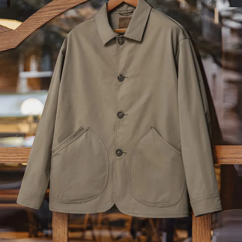 MADEN Jackets & Coats Men's Tea Brown Coffee Color-3