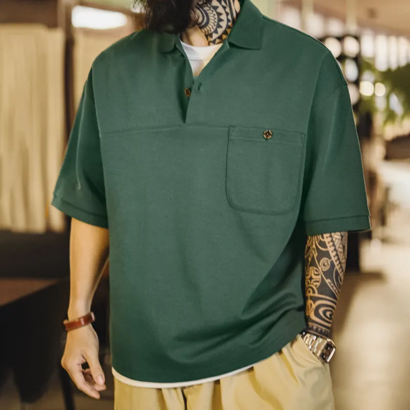 MADEN T Shirt Men's Wilderness Green-2