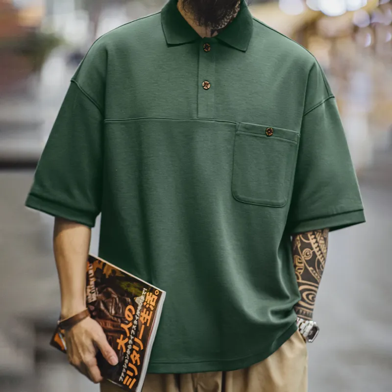 MADEN T Shirt Men's Wilderness Green-4
