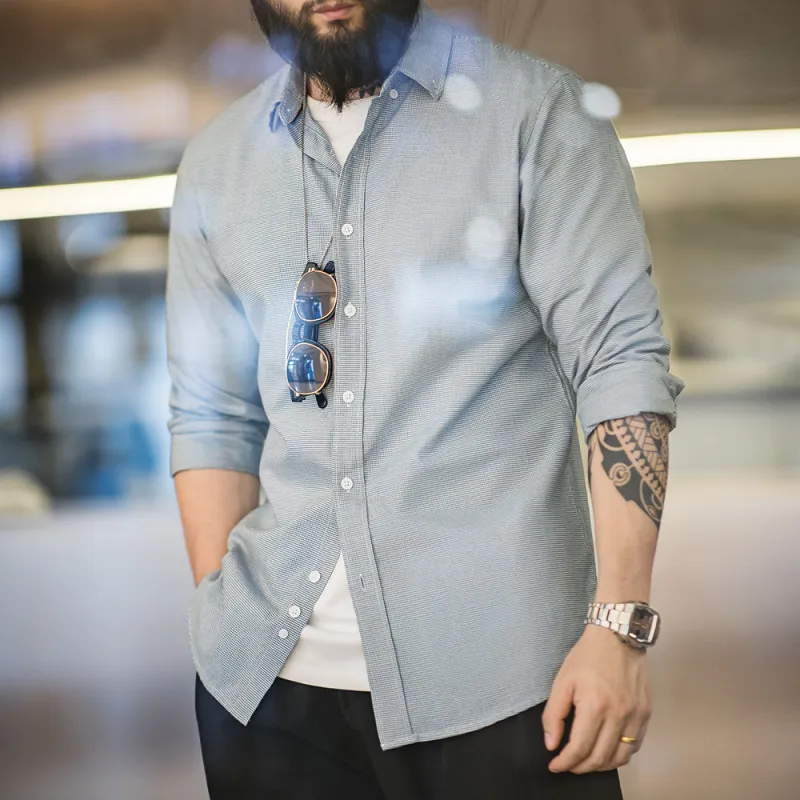 MADEN Shirts Men-5