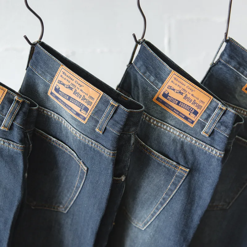 MADEN Jeans Men Blue-2