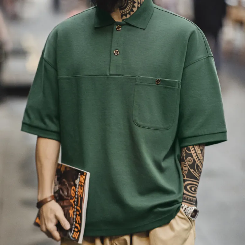 MADEN T Shirt Men's Wilderness Green-7