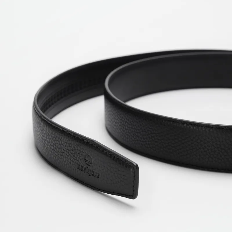 NAVIGARE Cow Leather Belts Men's Width 3.55cm-4