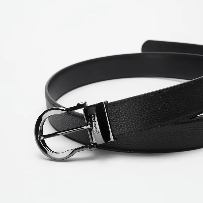 NAVIGARE Cow Leather Belts Men's Width 3.4cm-2
